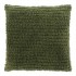 Klara Corduroy Cushion 45x45 cm soft to the touch, removable cover Color Green