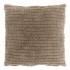 Klara Corduroy Cushion 45x45 cm soft to the touch, removable cover Color Taupe