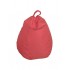 XXL pear-shaped fabric pouf, indoor/outdoor use, 75 x 75 x H120 cm Color Red