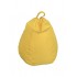 XXL pear-shaped fabric pouf, indoor/outdoor use, 75 x 75 x H120 cm Color Yellow