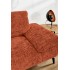 Sofa 4-5 seats Milan 253x91 cm in premium fabric