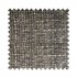 Stoel uit gevlamde stof met zwarte poten, 66x65xH68 cm - TARA