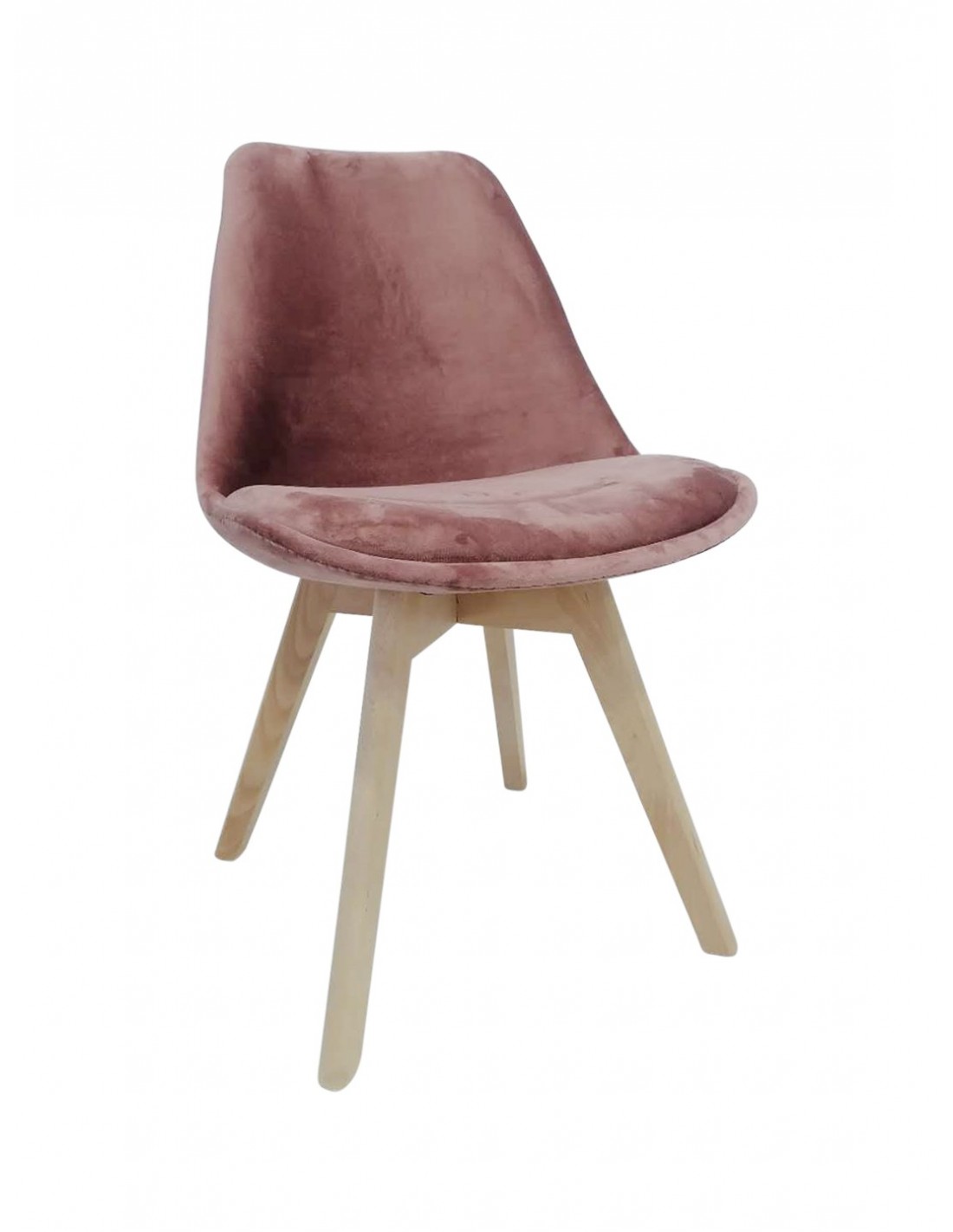 Tabouret pour coiffeuse | Chaise de commode de chambre à coucher en velours  avec pieds en chêne -abilityshop