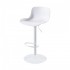 Swivel kitchen bar stool adjustable height Colors White