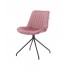 kylie chair velvet foot black Color Pink