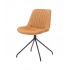 kylie chair velvet foot black Color Orange