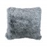 Mottled long-haired cushion, 43x43Cm - SHAGGY Color Grey