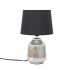 Table lamp with black shade, 30x30xH43CM - AVERY Color Grey