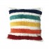 Multi-color embroidered cushion, 45x45 cm, 400g
