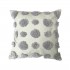 Pompom cushion, 45x45 cm, 400g Color Grey