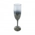 Champagneglas in amberglas, D5xH22 cm Kleur Transparant