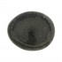 Oval ceramic plate, D27 cm - MAIA Color Black
