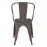 Chaise industrielle Lix  inspirée Tolix loft-