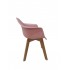 Children's chair in PP, natural legs, 42x42xH56 cm