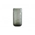 Glass vase, 15.5x15.5xH30 cm - JAZ Color Grey