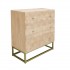 Wooden dresser with 3 drawers, 75x35xH75CM - ASKIM