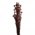 Bunch of dried and wrapped twigs, 50g, H60-75 cm Color Brown
