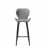 Bar stool high chair quilted seat height 72cm