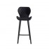 Bar stool high chair quilted seat height 72cm