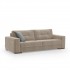 Angelo 3 seater sofa 90x98x220 cm Color Taupe