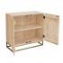 ASKIM Wooden sideboard with 2 doors, 85x36xH85CM