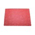 Set de table tendance filaire antidérapant et lavable- LOIS 30*45cm Couleur Rouge