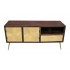 Wooden TV stand with matching doors and drawers, 130x40xH60CM - AJMAN