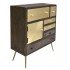 Sideboard with assorted drawers, 80x35xH80CM - AJMAN