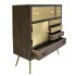 Sideboard with assorted drawers, 80x35xH80CM - AJMAN