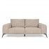 3-zitsbank stof 93x195xH90cm - HELENA Kleur Taupe