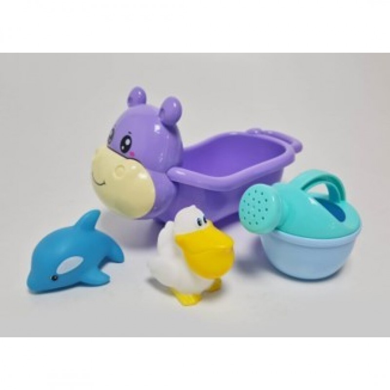 Children's bath toy, 32x24x14,5cm, Hippo