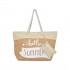 Bag with pocket, 57x36x19cm - HELLO SUMMER Color Brown