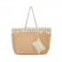 Bag with pocket, 57x36x19cm - HAWAI Color Beige