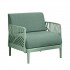 Garden armchair 1PLC with cushions, 85x74xH77CM - SHARLY Color Green