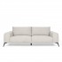 Sofa 4 seats Fabric 113x235xH87cm - HELENA Color Beige