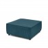 Large Pouf for sofa Seattle corduroy fabric Color Blue