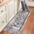 Non-slip kitchen carpet 60x200cm Color Grey