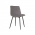 Chaise de salle à manger AnLi-Style en velours, 45x40xH87 cm - DONATELLO
