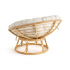 Loveuse Wicker Armchair + Cotton Cushion-Barbades