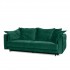 Convertible sofa with chest, 234x115xH97 cm - Vanessa Color Green