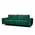 Convertible sofa, 256x103xH83 cm - EDDY Color Green