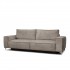 Convertible sofa, 256x103xH83 cm - EDDY Color Taupe