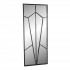 Miroir rectangle diamant noir, 61x3x150,5 cm - FOCUS