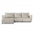 Convertible corner sofa with chest, 325x186xH100 cm - NELSON Color Beige