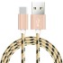 Telephone cable Type C PINK/RED/GOLD/GREY 2m Color Gold
