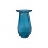 Glass vase, D10xH20CM Color Blue