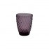 Waterglas, D8xH10cm, 250ml Kleur Violet