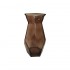 Glass vase, D10xH20cm - NOLA Color Brown
