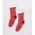 Non-slip double-sided fleece socks Color Red