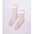 Dubbelzijdige fleece sokken Kleur Roze